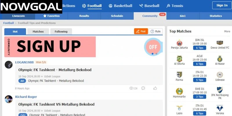Nowgoal cung cấp nhiều tip soi kèo độc đáo