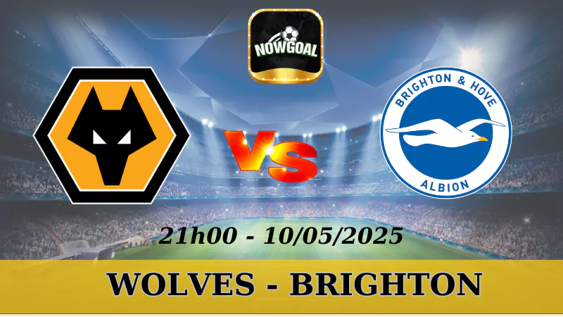 Tỷ Lệ Kèo Nhà Cái NHA - Wolves Vs Brighton, 10/5/2025